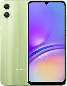 Smartphone Samsung Galaxy A05 : 64 Go, double SIM, débloqué, version Amérique latine, vert clair. image de Samsung Galaxy