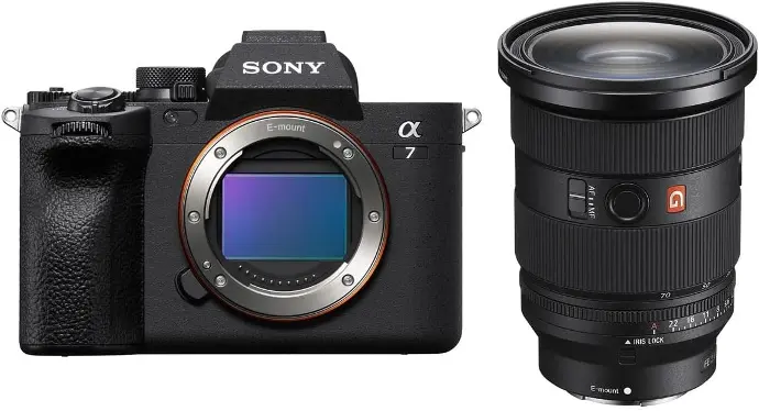 Appareil photo plein format avec 33 MP, vidéo 4K, autofocus avancé et stabilisation, parfait pour la photo et la vidéo professionnelles Sony Alpha a7 IV